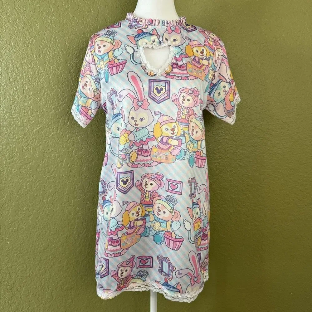 Fairy Kei Pastel Dress Macaron Hombeth Indie Brand Japan Harajuku Kawaii Small